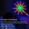 Bluetooth 5V USB Firework LED String Lights Garland APP Remote Control RGBIC 5050 Music Sync Living Room Wedding Party Decor