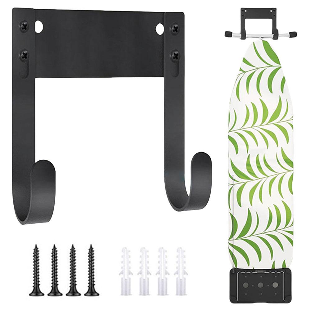 

Ironing Board Holder Wall Mount Space-Saving Storage Rack Ironing Board Wall Hanger for Laundry Rooms China Mainland