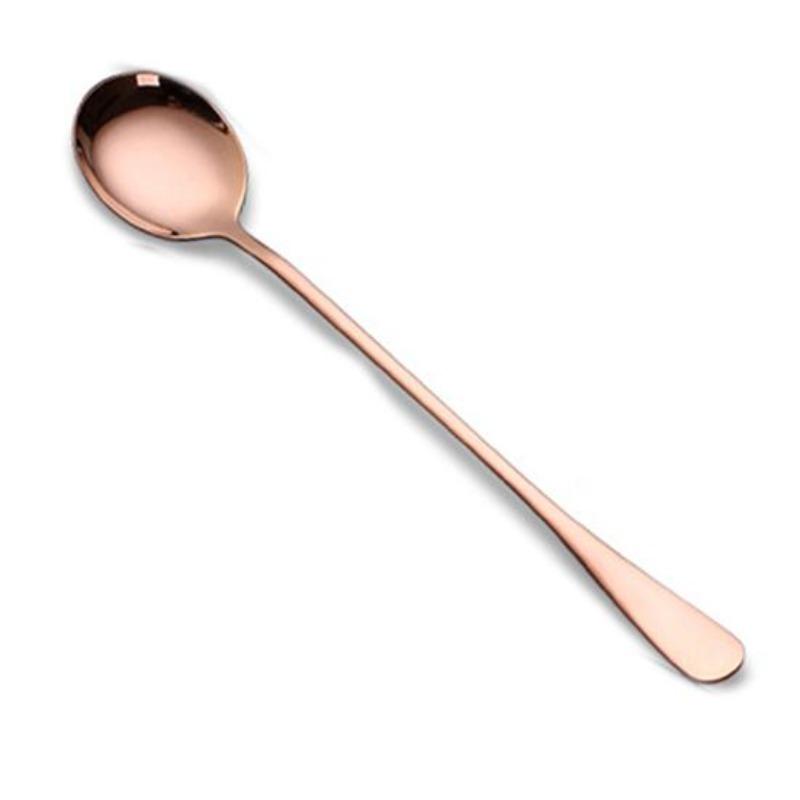 1PCS Excellent Coffee Lightweight Comfortable Spoon Mirror Polishing To Grip