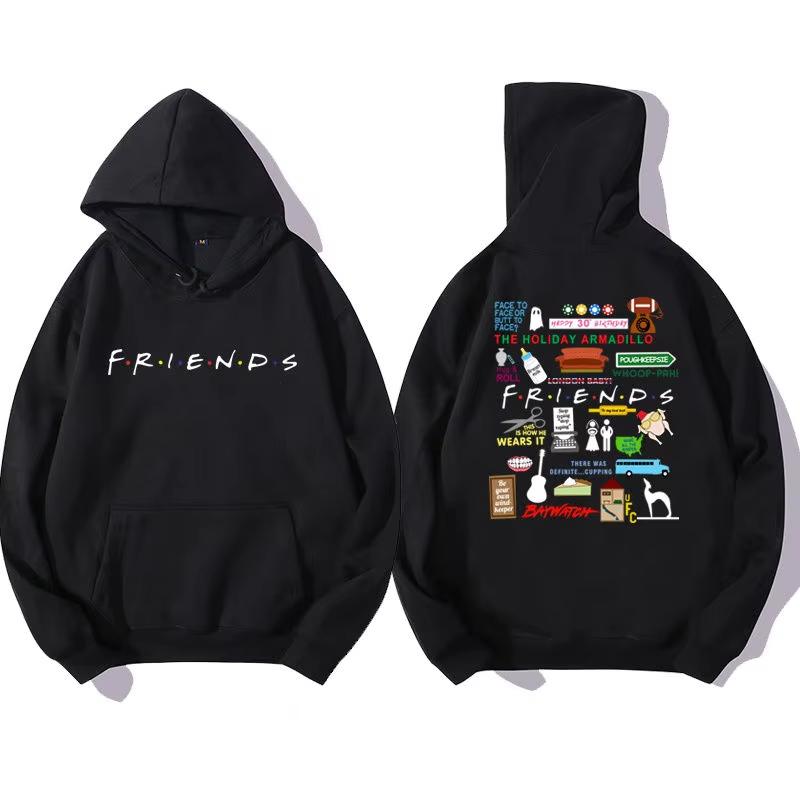 Sexmachine American Drama Hooded Print Men's Women Loose Casual Sweatshirts Pullover Autumn Winter Fleece Pullover Oversized Top