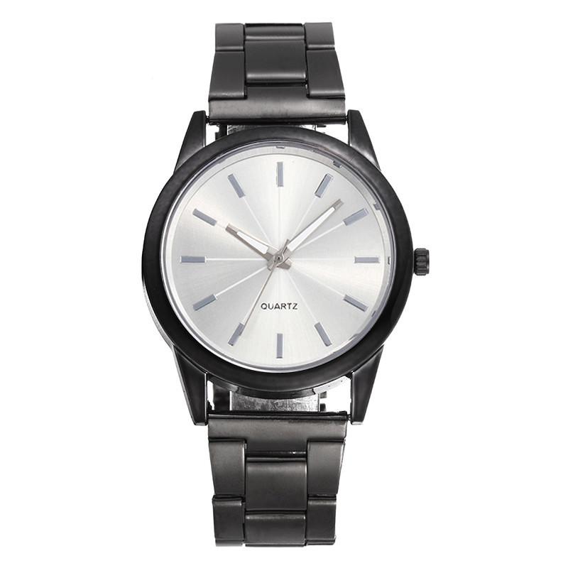 Luxusní hodinky Quartz hodinky Nerezová ocel ciferník Casual Bracele Watch