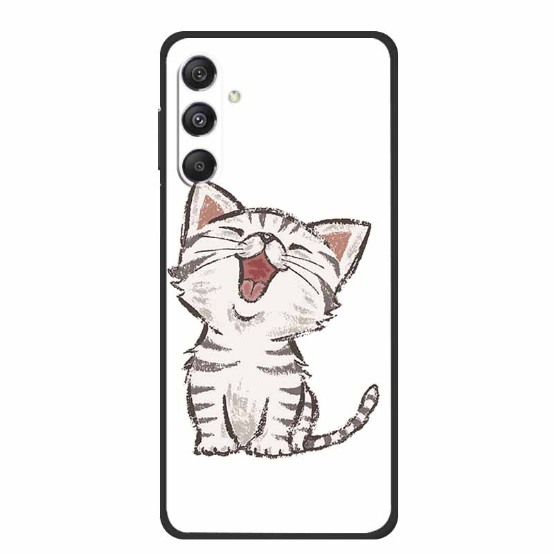 

For Samsung Galaxy A16 5G Case Popular Black Silicone Soft Back Cover Case For Samsung A16 Phone Case Cover A 16 Coque Funda Bag Galaxy A16 5G