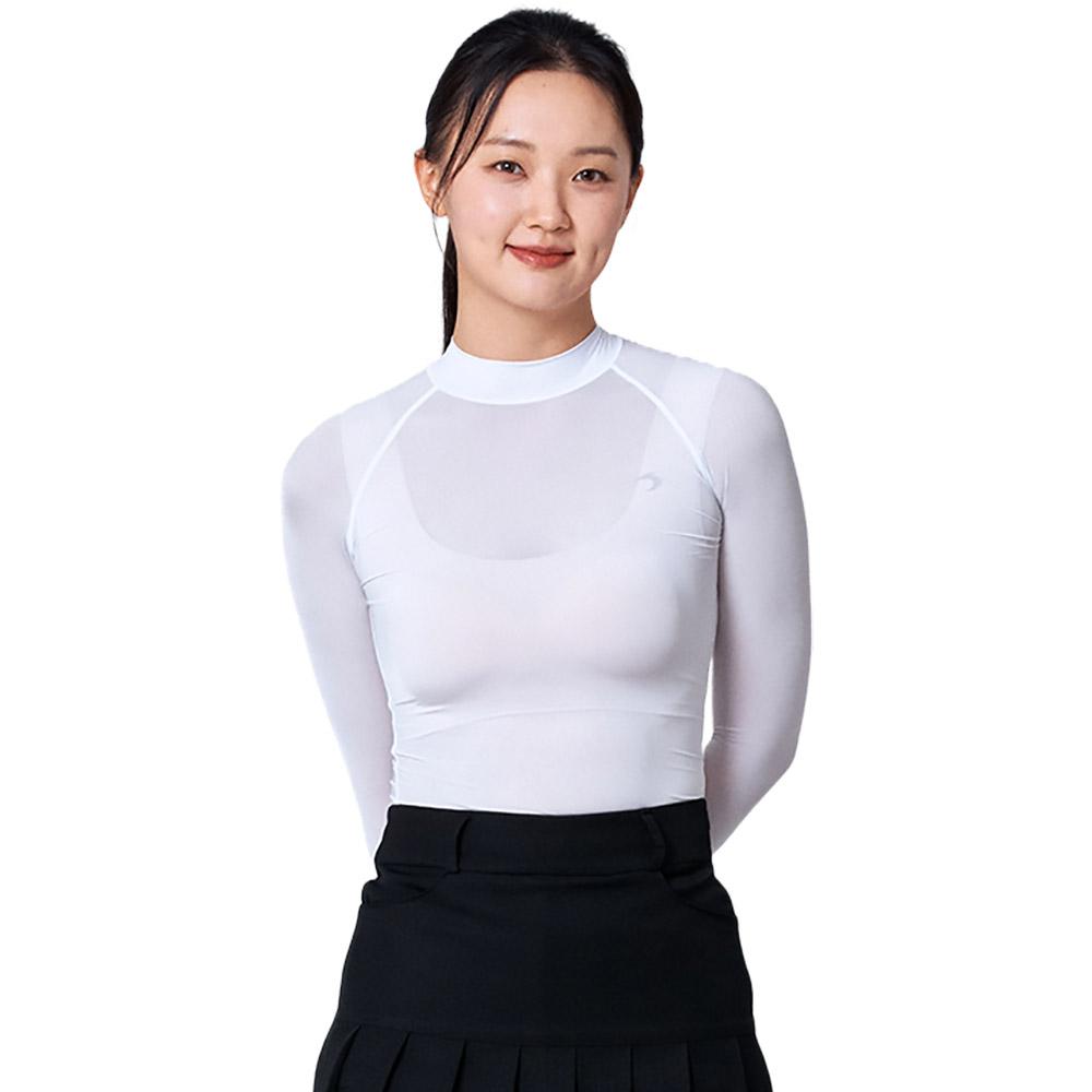 TS SPORTS Women'S Golf Wear Half-Neck Innerwear Underlayer