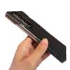 Suitable for Samsung Zfold7 Magnetic Suction Mobile Phone Case Fold6 Double-sided Central Axis Anti Fall Business Litchi Leather Pattern