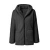 Winter Loose Fleece Women's Long Sleeve Hoodie Zip Up Cardigan Coat