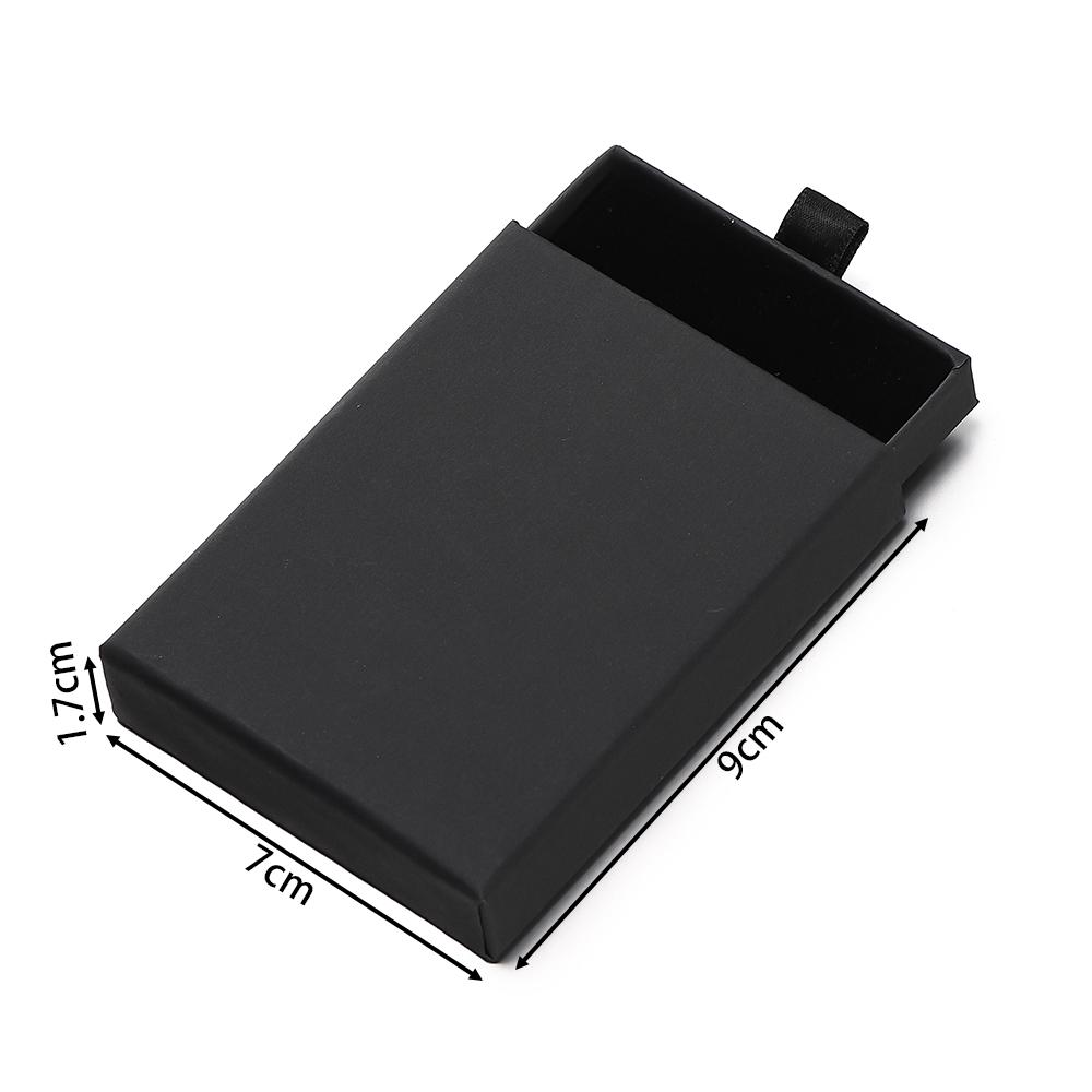 Creative Drawer Jewelry Packaging Box Necklace Ring Earing Bracelet Storage Organizer Display Stand Solid Color Paper Gift Boxes