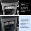 Car interior decoration accessories, rear charging port protective cover, anti dust USB protect for BYD YUAN UP PRO EV 2024 2025