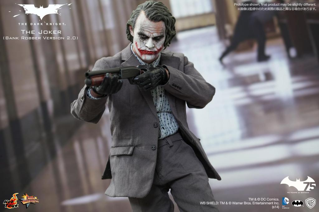 [Toy Sapiens Exclusive] Movie Masterpiece "The Dark Knight" 1/6 Scale Figure Joker (Bank Robber/Version 2.0)