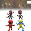 Deadpool And Wolverine Adorable Pvc Figure Superhero Movie Cartoon Decoration