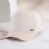 Summer Quick-drying and Breathable Baseball Cap, Simple Solid Color Short Brimmed Beanie, Outdoor Sun Protection Hat