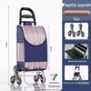 Portable Folding Shopping Trolley