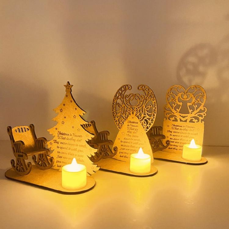 Christmas Wooden Ornament Father's Day Mother's Day Memorial Supplies