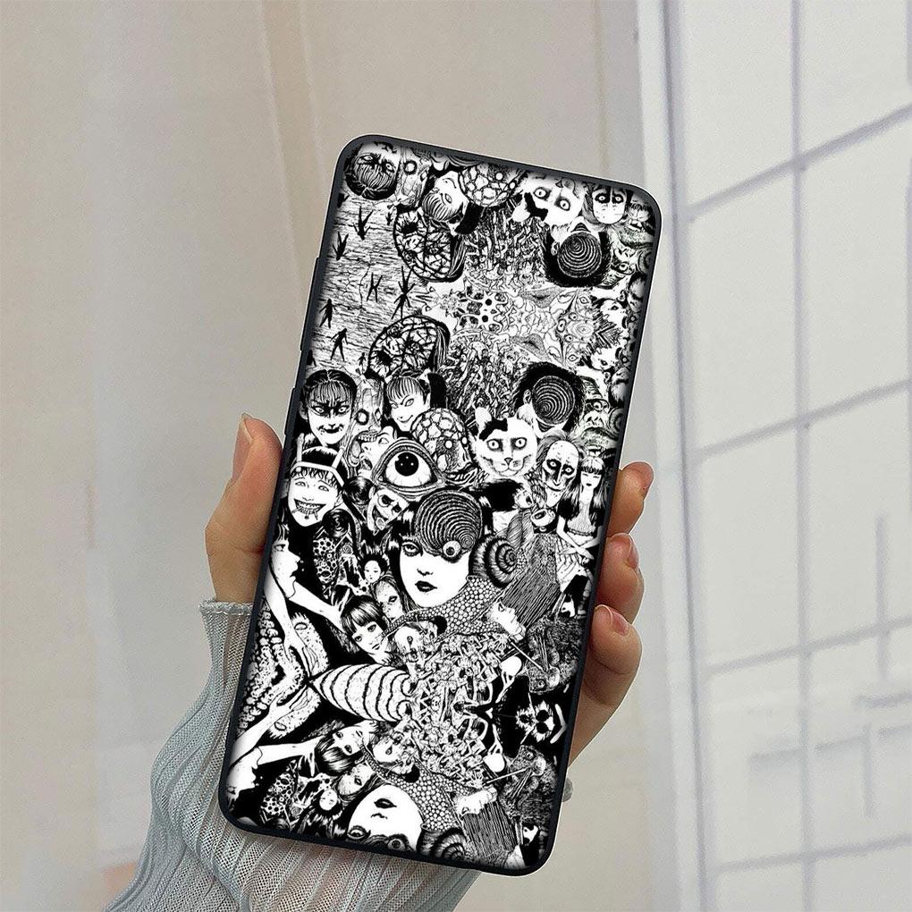 Tomie Junji Ito Collections Cover Phone Case for Xiaomi Redmi Note 9 8 11 Pro 4G 5G 9S 11S 9A 9C NFC 9T 8A Funda Soft Casing