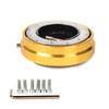 Thin Version 6 Hole Steering Wheel Quick Release Hub Adapter Snap Off Boss Kit