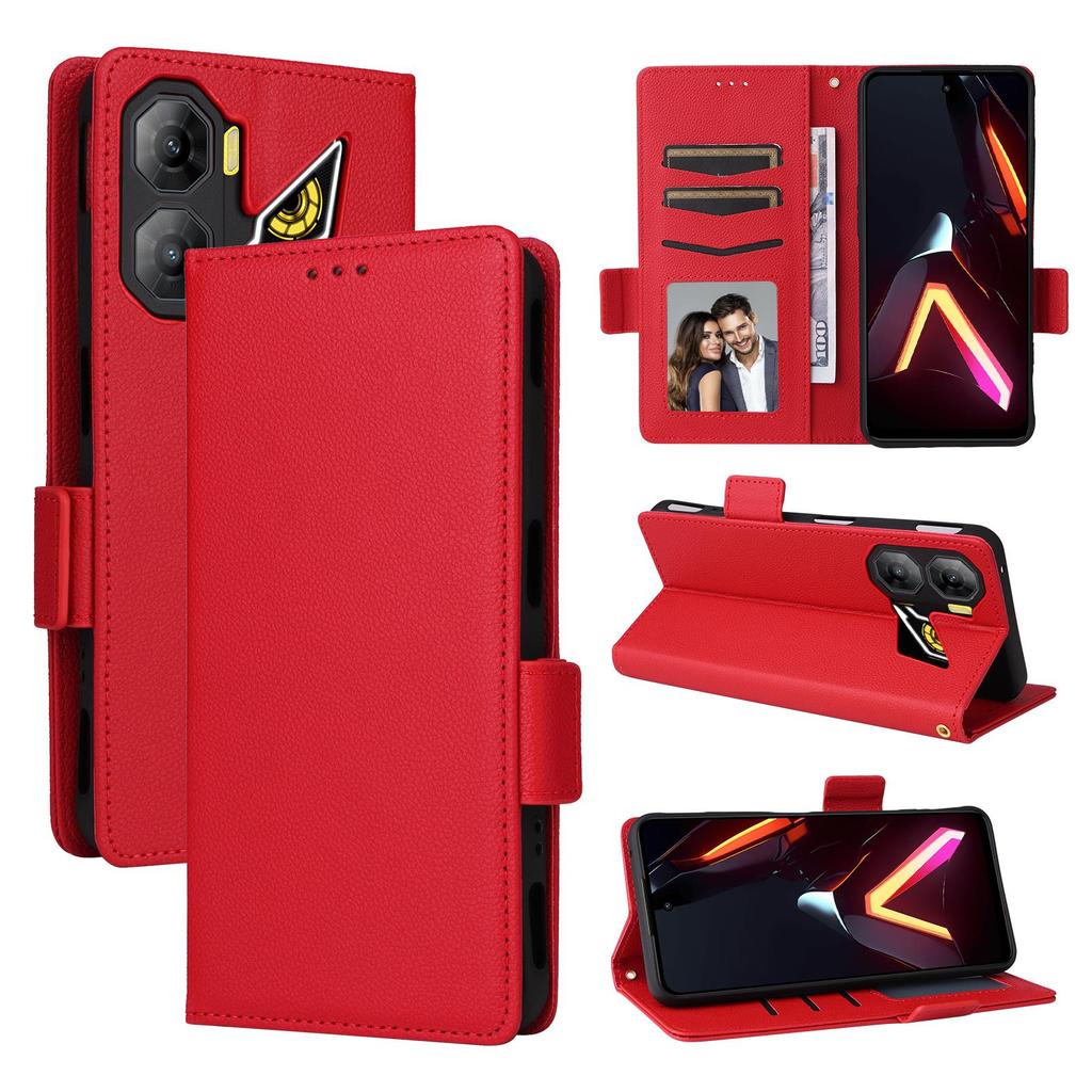 Husă tip flip pentru ZTE nubia Neo 3 Piele PU Protecție completă a corpului Cu [Blocare RFID] Rezistent la șocuri Durabil Retro Husă de telefon