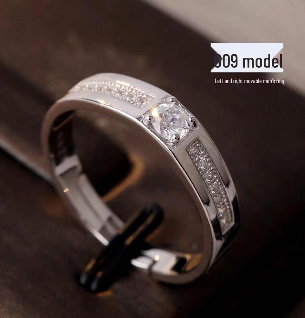 Märchenhafte blütenförmige Diamantringe: Dicht eingelegte Paarsimulationsbänder für Hochzeiten