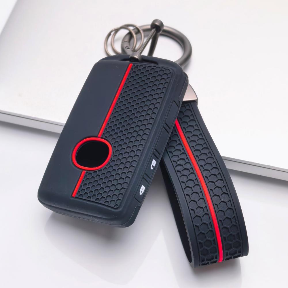 Silicone Key Fob Cover for Mazda 2-button Smart Remote, Fits Mazda CX-5, Durable for Your Key, Protective Accessory, Key Fob Protection