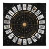 Astrology Tarots Table Altar Cloth Metaphysical Board Game Mat Pendulum Divinations Altar Tablecloth Board Game Card Pad
