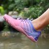35-47 Unisex rychleschnoucí silikonová měkká podrážka Pětiprsté plavecké boty Velké boty na sledování řeky Boty na jógu Fitness