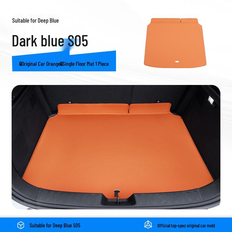 Tiefblau S05 Kofferraummatte & Aufbewahrungsbox für Auto-Innenraum-Modifikation