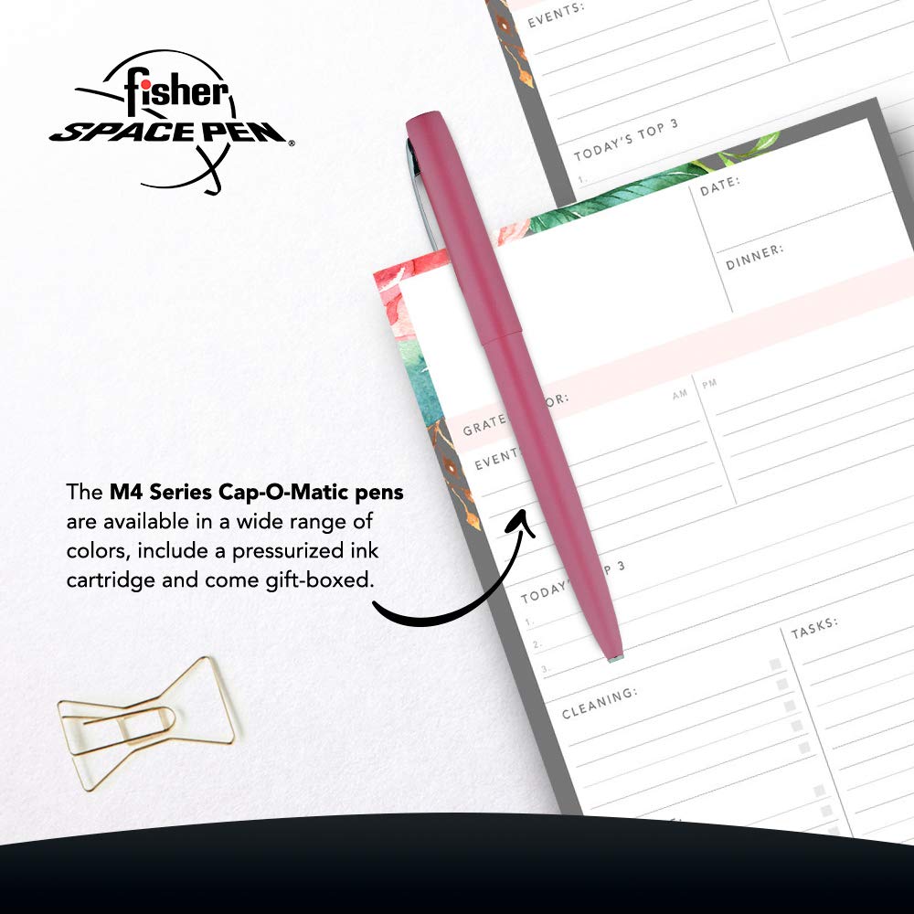 Fisher CAP ACTION M4PKCT Pink Ballpoint Pen 1010374