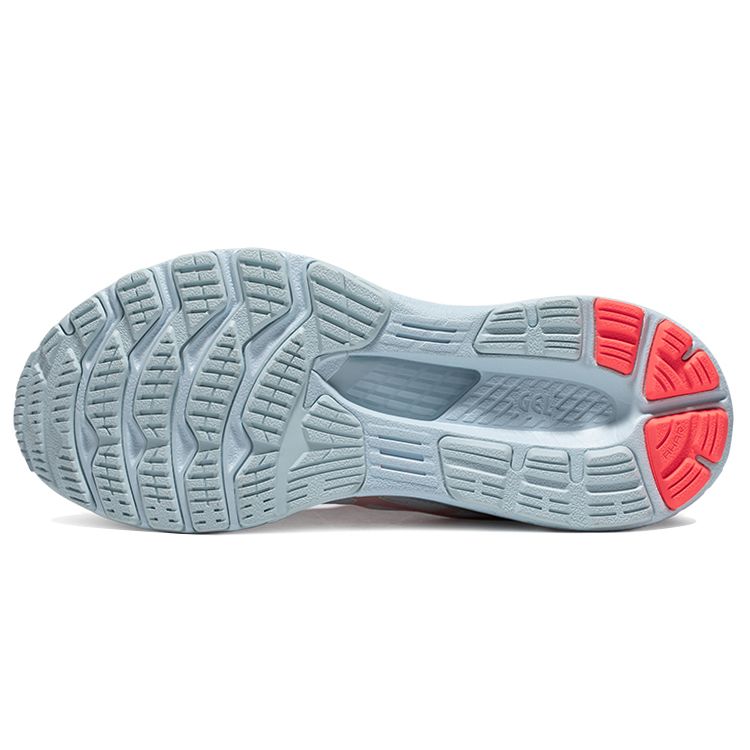 Asics Gel-Kayano 28 Cushioning Sports Fabric Low-Top Marathon Running Shoes Women sneaker White Orange Red 1012B257-100
