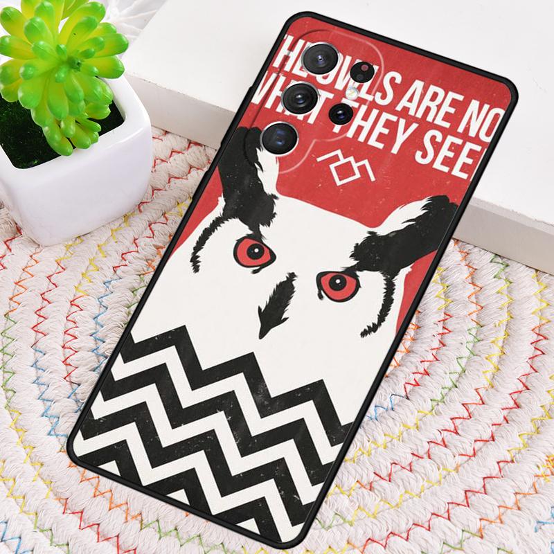 

Welcome To Twin Peaks Red Room TPU Phone Case For Samsung Galaxy note 10 pro S26 S25 S24 S23 S22 Ultra Plus S21 FE S20 Cover Galaxy S25