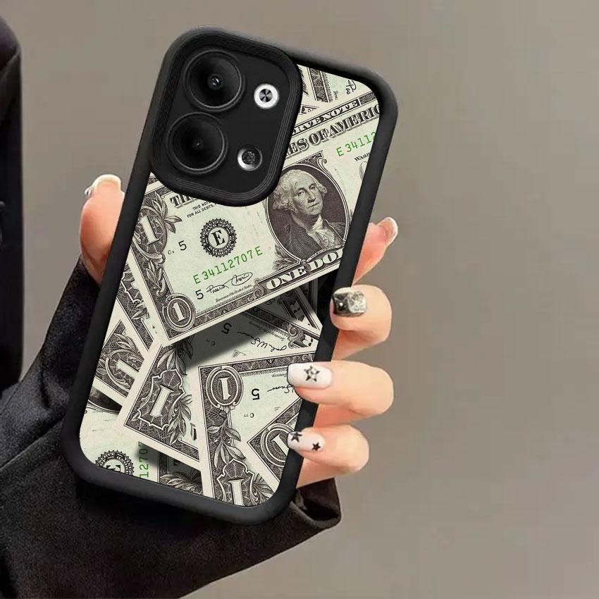 Fashion US Dollar Money Pattern Phone Cases For Oppo Reno 14 13 12 11 F 10 5G 6 7 8 Pro Plus Cover 8T 4G 7Z 8Z 14Pro Soft Fundas