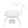 Metal Tea Light Candle Holder Table Decoration Ceramic Wax Warmer Essential Oil Incense Diffuser