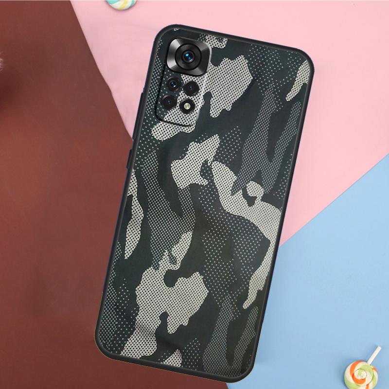 Camouflage Pattern Cover For Xiaomi Redmi Note 13 Pro 14 12 11 9 10 9S 10S 11S 12S Redmi 10C 12C 13C 14C Case