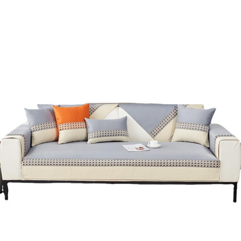 Waterproof Sofa Cushion, Universal In All Seasons, Simple And Modern Seat Cushion, New  Leather Sofa Cover, Full Cover Seat Cushion