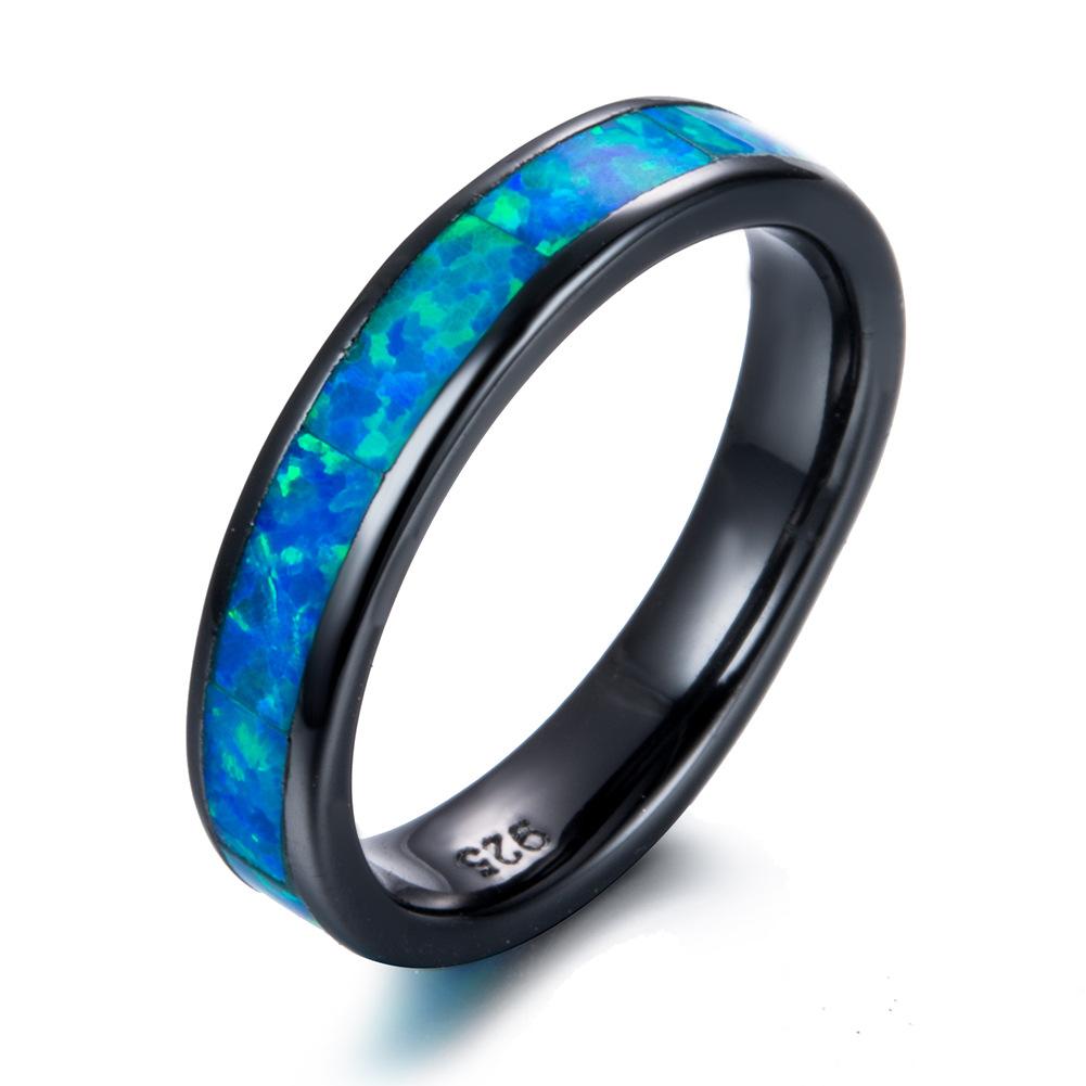 New Plain Ring Shaped Ring with Simple Personality Niche Light Luxury Elegant Ring Design