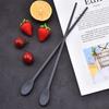 1Set Reusable Silicone Spoon Chopsticks Dual-Use For Cooking Frying And Beverage Stirring Non-Slip Mixing Stick For Kitchen
