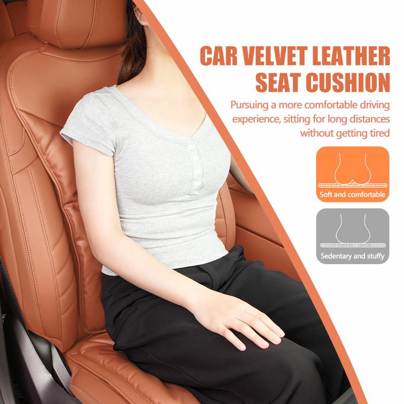 For Volkswagen VW Car Velour Cushion Breathable Back Seat Cushion Seat Cover Golf 4 5 6 7 Polo Jetta Sagitar Magotan Passat B5 BH4