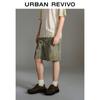 UR Men's Floral Embroidered Loose Casual Shorts