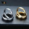 Vnox Engrave Supported Anti Scratch Tungsten Wedding Rings for Women Men Simple Classic Wedding Bands for Couples Basic Jewelry
