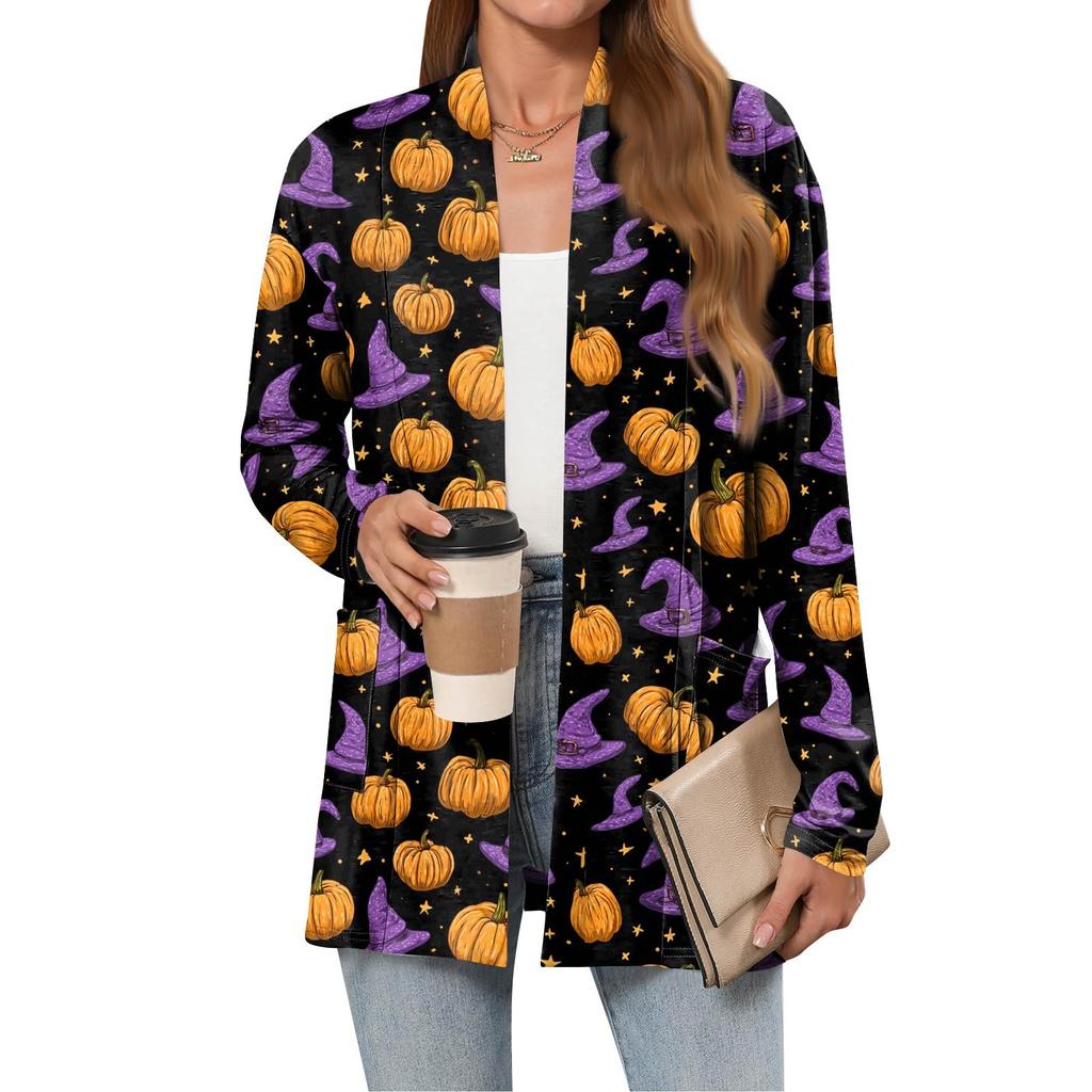 Women's Lightweight Cardigan Sweaters Open Front Long Sleeve Casual Loose Thin Cardigans With Pockets