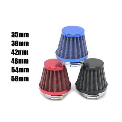 Bunter Motorrad-Luftfilter Edelstahl-Luftfilter Ansaug-Induktionssatz Motorradteile