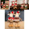 Adorable 2024 Christmas Series Plush Reindeer Snowman Penguin Decorative Figures Perfect For Holiday Gifts