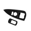 Carbon Fiber Style Window Lift Switch Panel Cover Trim For Chevrolet Corvette C6