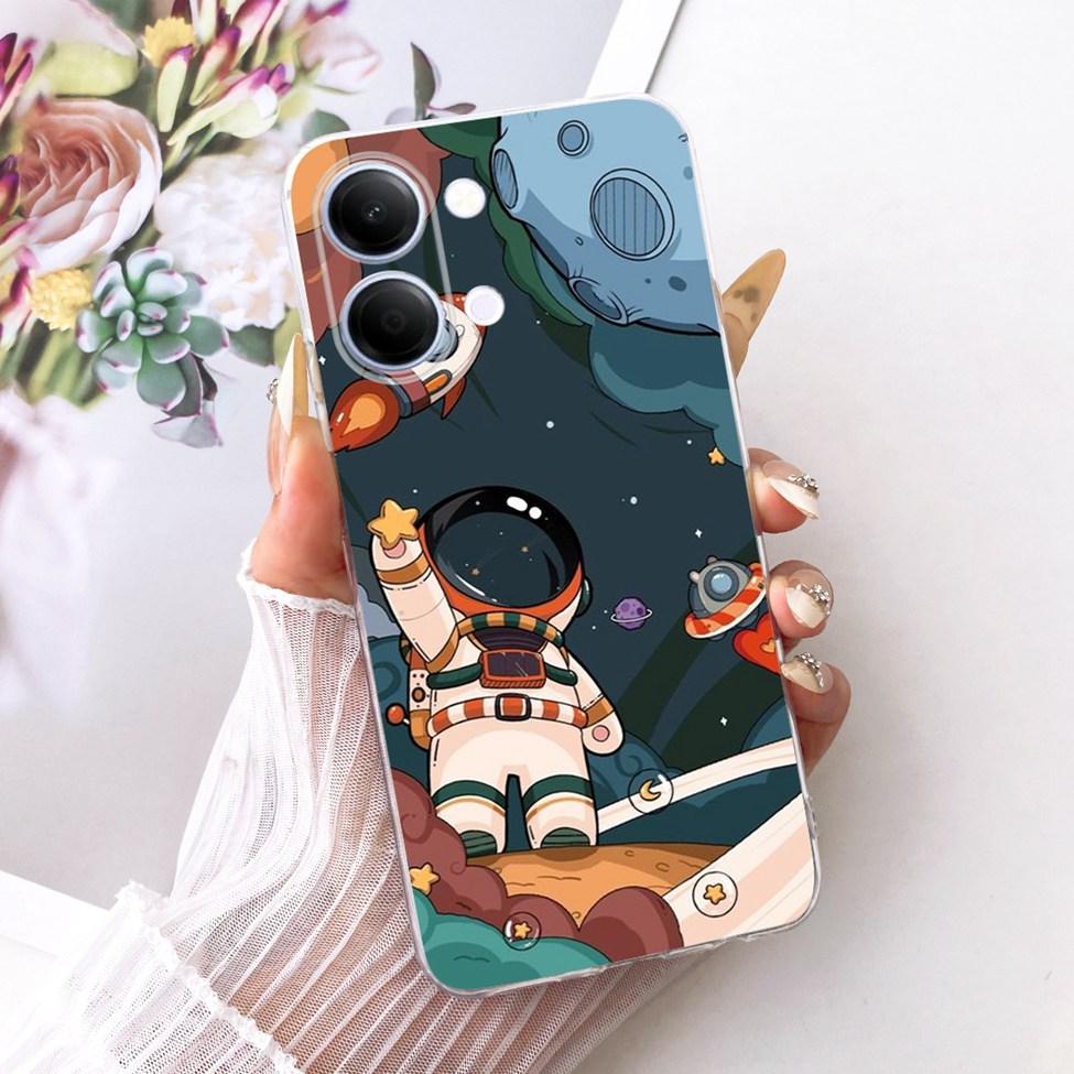 Transparent Casing For Vivo Y05 Cover Luxury Cute Cat Fashion Butterfly Cool Painted Funda For Y05 Vivo Phone Case