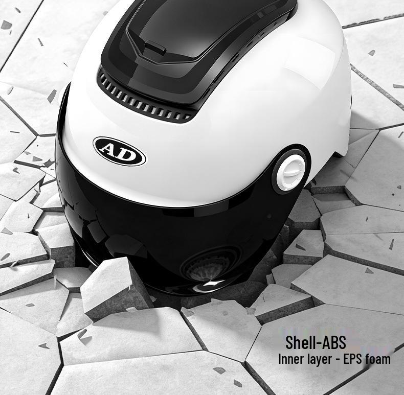 National Standard Class A 3C Certified All-Season Electric Bicycle Helmet with Sunroof and Summer Sun Protection