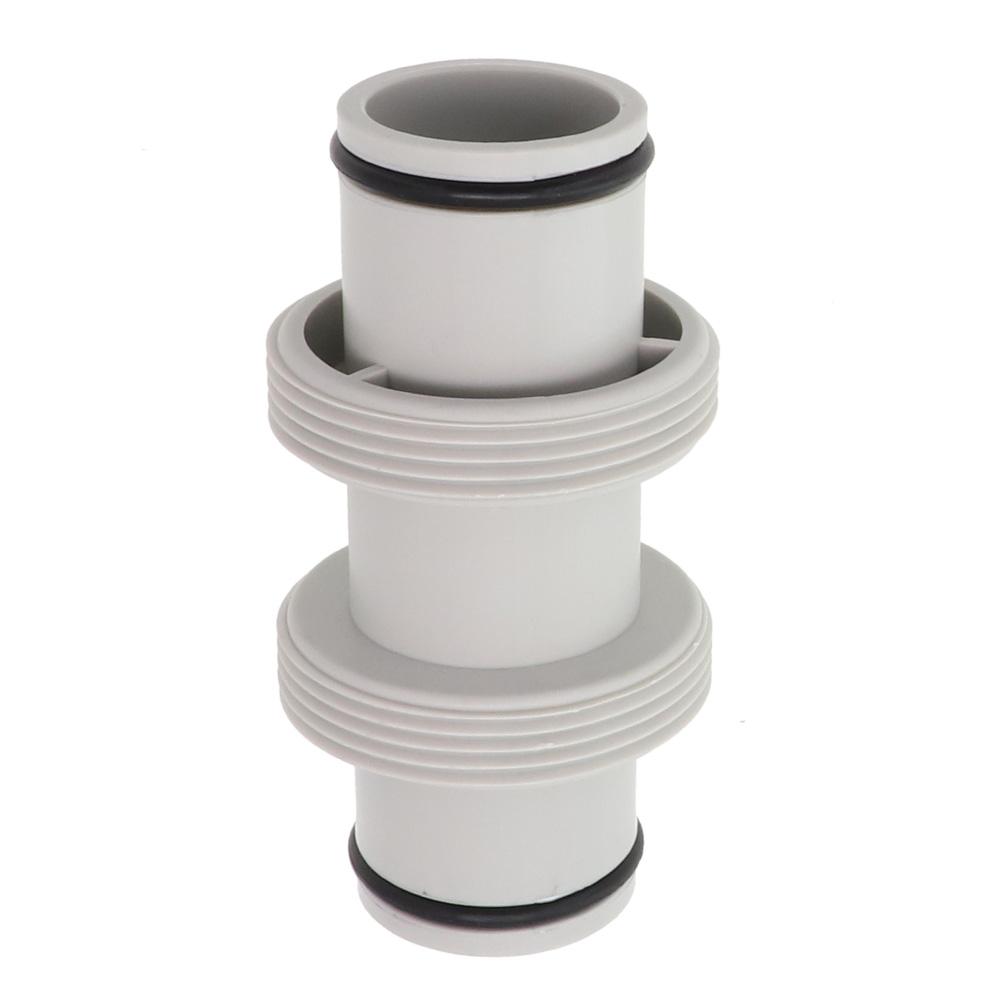 Hose Plunger Valve Straight Connector Rubber O Rings UV Resistant Replacement Hose Adapter For Intex Above Ground Pool Parts