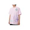 Li-Ning X Steven Harrington Cartoon Print Round Neck Short Sleeve T-Shirt Unisex Tops Pink AHST075-2