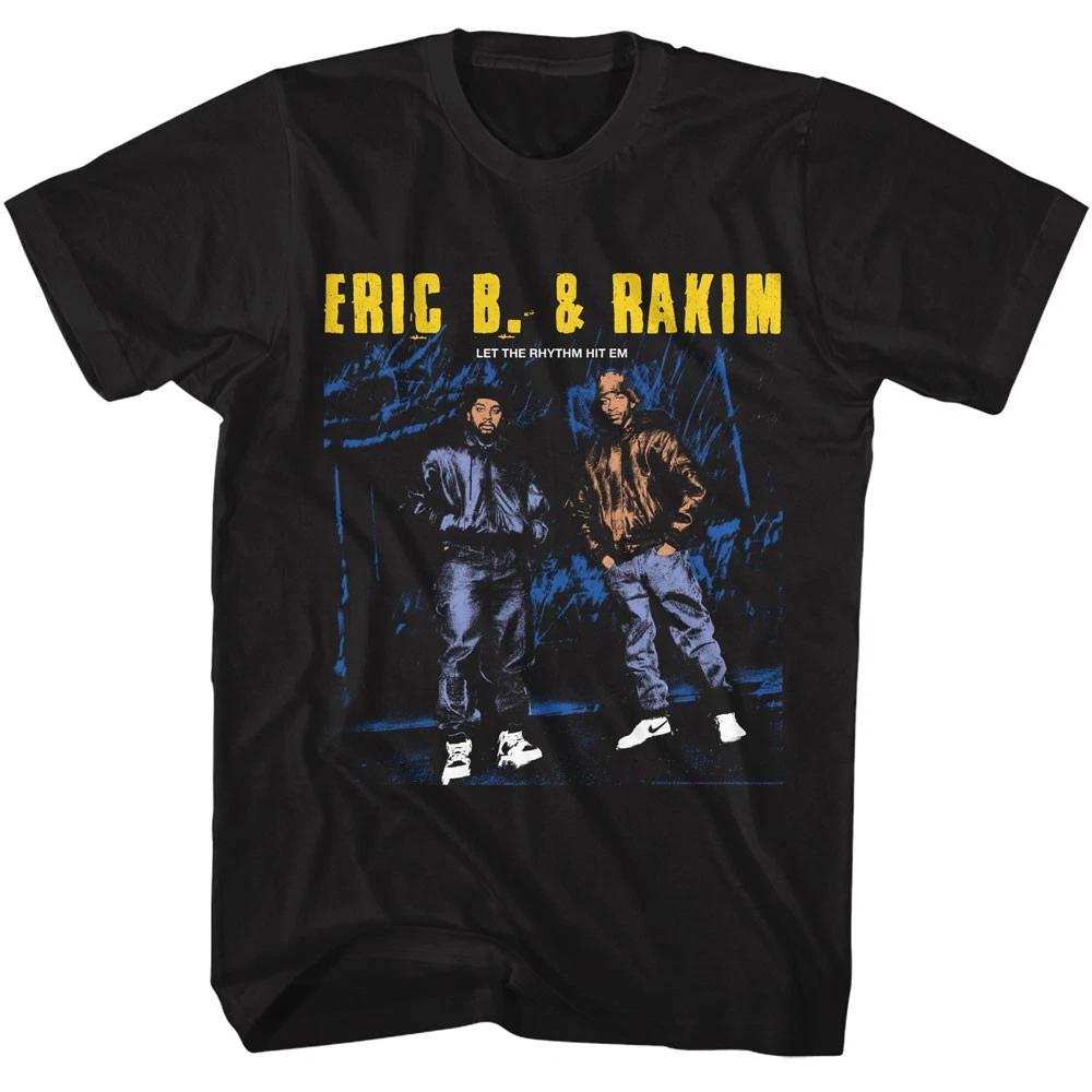 

Eric B & Rakim Let The Rhythm Hit Em Hip Hop Rap Music Men s T shirt 3XL