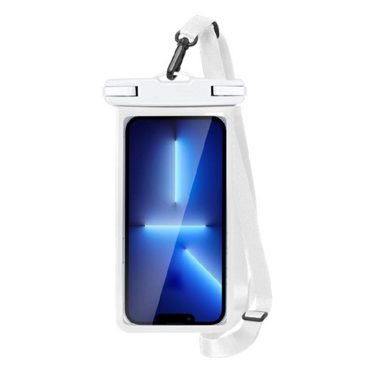 

Touch Sensitive Waterproof Phone Case Holder Bag For Phones and more IPX8 Dry Bag Beach Essential Color Optional белый