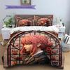 Sonic the Hedgehog Daily Use Bedding Nice Fan Gift Patterned Duvet Cover Set Anime Bedroom Decor -xia67