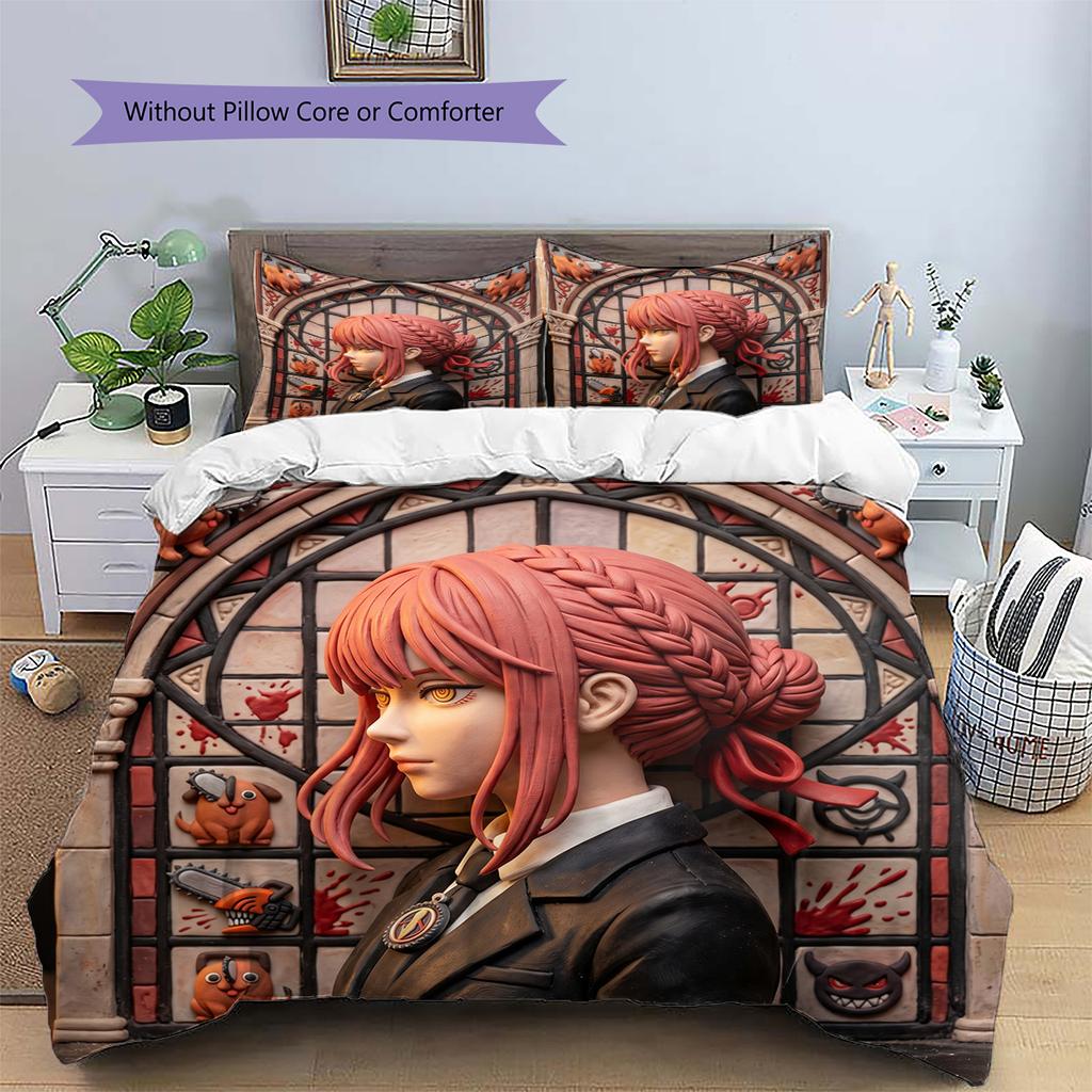 Sonic the Hedgehog Daily Use Bedding Nice Fan Gift Patterned Duvet Cover Set Anime Bedroom Decor -xia67