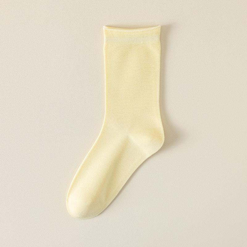 Mulberry Silk Stockings, Children's Mid-calf Stockings, Summer Thin Pile Stockings, Boneless Summer Anti-odor Long Calf Stockings