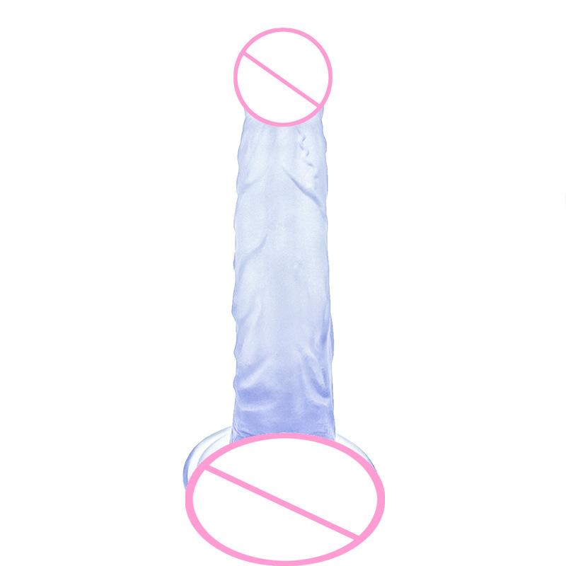 Upward Curved Dildo Sucker Female Simulation Dildo G-Spot Masturbation Fake Penis Male Anal Plugs